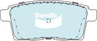 BENDIX DB1917 4WD - Kit de plaquettes de frein, frein à disque cwaw.fr