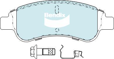 BENDIX DB1923 EURO+ - Kit de plaquettes de frein, frein à disque cwaw.fr