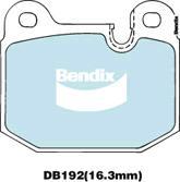 BENDIX DB192 GCT - Kit de plaquettes de frein, frein à disque cwaw.fr