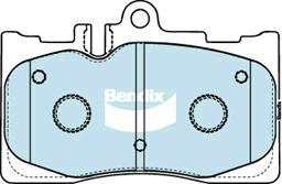 BENDIX DB1496 GCT - Kit de plaquettes de frein, frein à disque cwaw.fr