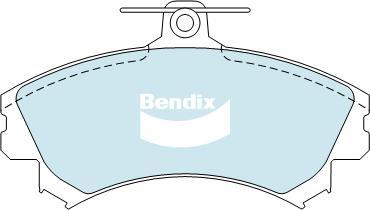 BENDIX DB1402 GCT - Kit de plaquettes de frein, frein à disque cwaw.fr