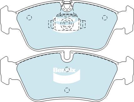 BENDIX DB1414 EURO+ - Kit de plaquettes de frein, frein à disque cwaw.fr