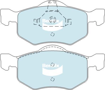 BENDIX DB1426 4WD - Kit de plaquettes de frein, frein à disque cwaw.fr