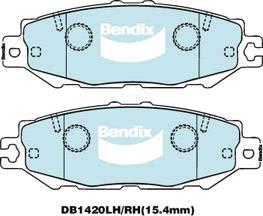 BENDIX DB1420 GCT - Kit de plaquettes de frein, frein à disque cwaw.fr