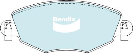 BENDIX DB1479 GCT - Kit de plaquettes de frein, frein à disque cwaw.fr