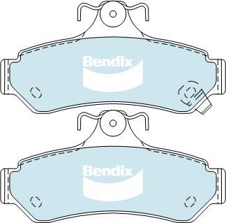 BENDIX DB1475 GCT - Kit de plaquettes de frein, frein à disque cwaw.fr