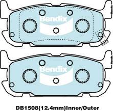 BENDIX DB1508 GCT - Kit de plaquettes de frein, frein à disque cwaw.fr