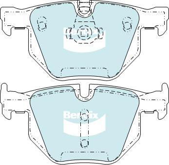 BENDIX DB1694 GCT - Kit de plaquettes de frein, frein à disque cwaw.fr