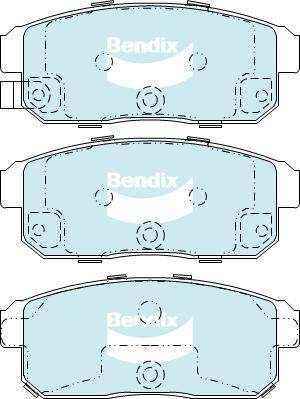 BENDIX DB1671 GCT - Kit de plaquettes de frein, frein à disque cwaw.fr