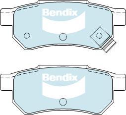 BENDIX DB1195 GCT - Kit de plaquettes de frein, frein à disque cwaw.fr