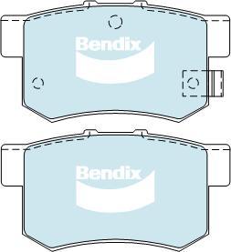 BENDIX DB1142 GCT - Kit de plaquettes de frein, frein à disque cwaw.fr