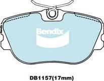 BENDIX DB1157 MKT - Kit de plaquettes de frein, frein à disque cwaw.fr