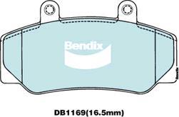 BENDIX DB1169 GCT - Kit de plaquettes de frein, frein à disque cwaw.fr