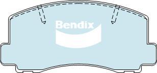 BENDIX DB1103 GCT - Kit de plaquettes de frein, frein à disque cwaw.fr