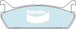 BENDIX DB1180 GCT - Kit de plaquettes de frein, frein à disque cwaw.fr