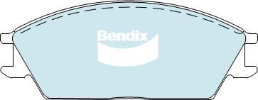 BENDIX DB1124 GCT - Kit de plaquettes de frein, frein à disque cwaw.fr