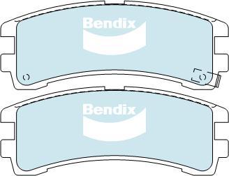 BENDIX DB1175 GCT - Kit de plaquettes de frein, frein à disque cwaw.fr