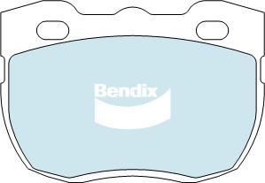 BENDIX DB1176 GCT - Kit de plaquettes de frein, frein à disque cwaw.fr