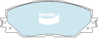 BENDIX DB1801 4WD - Kit de plaquettes de frein, frein à disque cwaw.fr