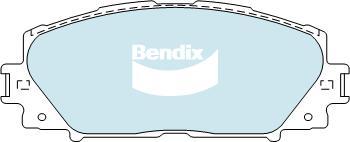 BENDIX DB1820 GCT - Kit de plaquettes de frein, frein à disque cwaw.fr