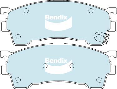 BENDIX DB1362 GCT - Kit de plaquettes de frein, frein à disque cwaw.fr