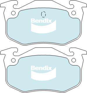 BENDIX DB1301 GCT - Kit de plaquettes de frein, frein à disque cwaw.fr