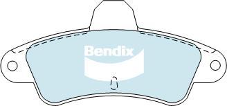 BENDIX DB1313 GCT - Kit de plaquettes de frein, frein à disque cwaw.fr