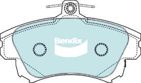 BENDIX DB1381 GCT - Kit de plaquettes de frein, frein à disque cwaw.fr