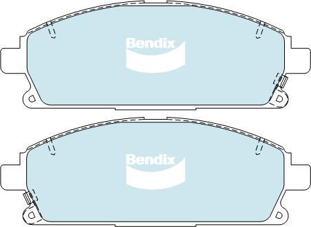 BENDIX DB1333 GCT - Kit de plaquettes de frein, frein à disque cwaw.fr