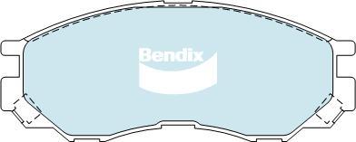 BENDIX DB1297 4WD - Kit de plaquettes de frein, frein à disque cwaw.fr