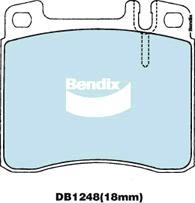 BENDIX DB1248 GCT - Kit de plaquettes de frein, frein à disque cwaw.fr