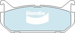 BENDIX DB1254 GCT - Kit de plaquettes de frein, frein à disque cwaw.fr