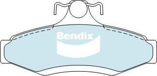 BENDIX DB1204 GCT - Kit de plaquettes de frein, frein à disque cwaw.fr