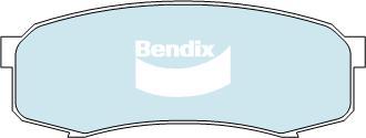 BENDIX DB1200 4WD - Kit de plaquettes de frein, frein à disque cwaw.fr