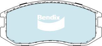 BENDIX DB1201 GCT - Kit de plaquettes de frein, frein à disque cwaw.fr