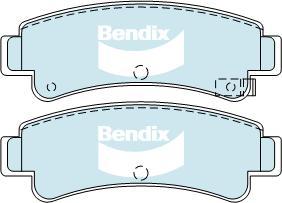 BENDIX DB1211 GCT - Kit de plaquettes de frein, frein à disque cwaw.fr