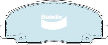 BENDIX DB1212 GCT - Kit de plaquettes de frein, frein à disque cwaw.fr