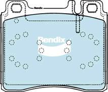 BENDIX DB1284 GCT - Kit de plaquettes de frein, frein à disque cwaw.fr