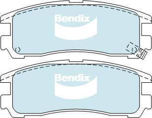 BENDIX DB1239 GCT - Kit de plaquettes de frein, frein à disque cwaw.fr