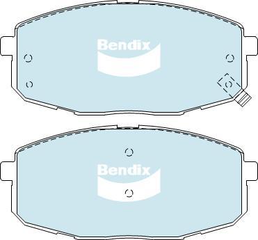 BENDIX DB1754 GCT - Kit de plaquettes de frein, frein à disque cwaw.fr