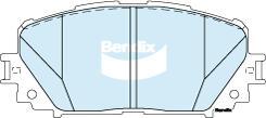 BENDIX DB1785 GCT - Kit de plaquettes de frein, frein à disque cwaw.fr