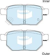 BENDIX DB1786 GCT - Kit de plaquettes de frein, frein à disque cwaw.fr