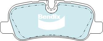 BENDIX DB1781 4WD - Kit de plaquettes de frein, frein à disque cwaw.fr