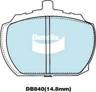 BENDIX DB840 GCT - Kit de plaquettes de frein, frein à disque cwaw.fr