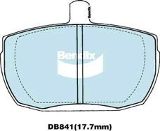 BENDIX DB841 GCT - Kit de plaquettes de frein, frein à disque cwaw.fr