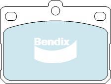 BENDIX DB85 GCT - Kit de plaquettes de frein, frein à disque cwaw.fr