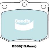 BENDIX DB86 GCT - Kit de plaquettes de frein, frein à disque cwaw.fr