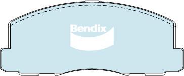 BENDIX DB319 GCT - Kit de plaquettes de frein, frein à disque cwaw.fr