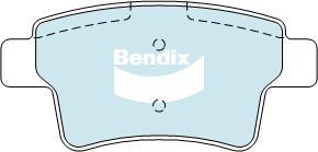 BENDIX DB2041 GCT - Kit de plaquettes de frein, frein à disque cwaw.fr