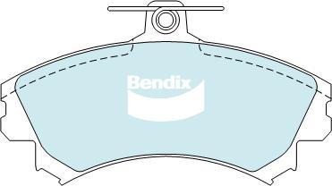 BENDIX DB2059 GCT - Kit de plaquettes de frein, frein à disque cwaw.fr